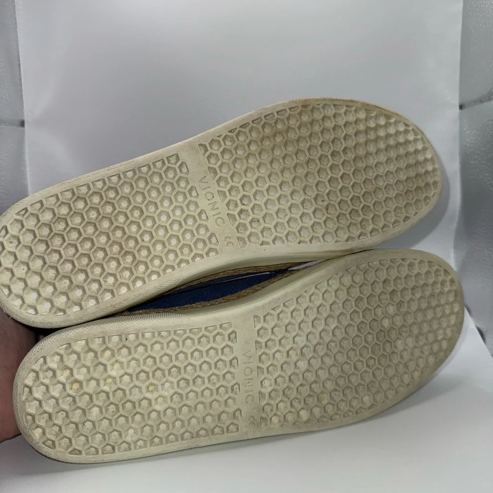Vionic Denim Blue Espadrille Flats